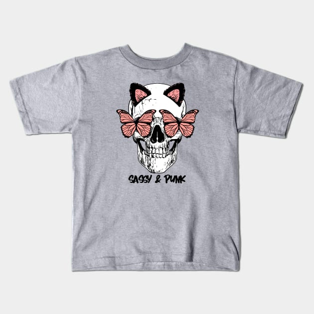 Sassy & Punk Kids T-Shirt by pixelatedidea